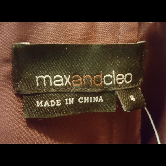 NEW WITH TAGS Max and Cleo Espresso Halter Dress - Picture 5 of 8